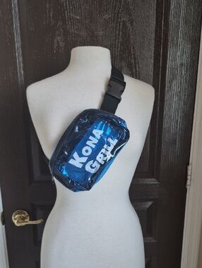Kona Grill Blue Holographic Fanny Pack